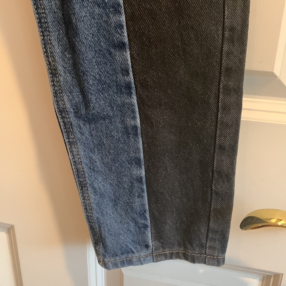 Pacsun Ultra High Rise Black Blue Denim Jeans -- 25 - Picture 4 of 12